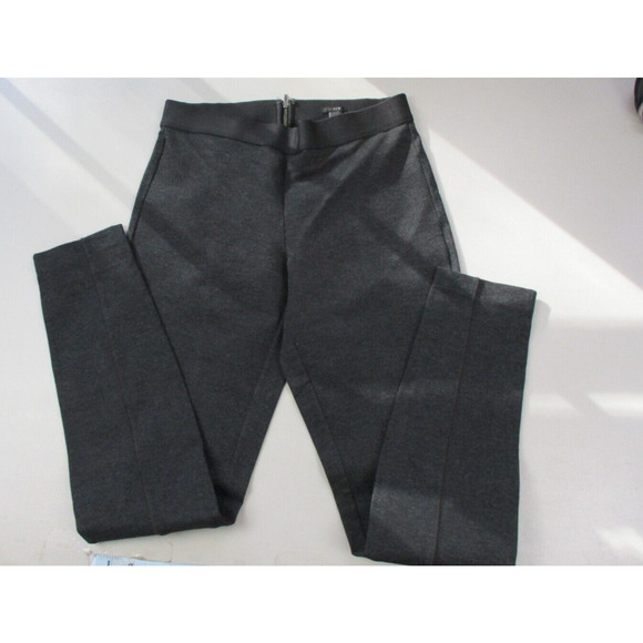 J Crew Pixie Pant Womens 2 Back Zip Charcoal Gray Stretch Skinny 26x28 31090 - Picture 6 of 14